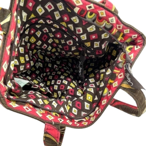 Vera Bradley‎ Retired Puccini Shoulder Bag; Floral; Fall Colors - Picture 7 of 7